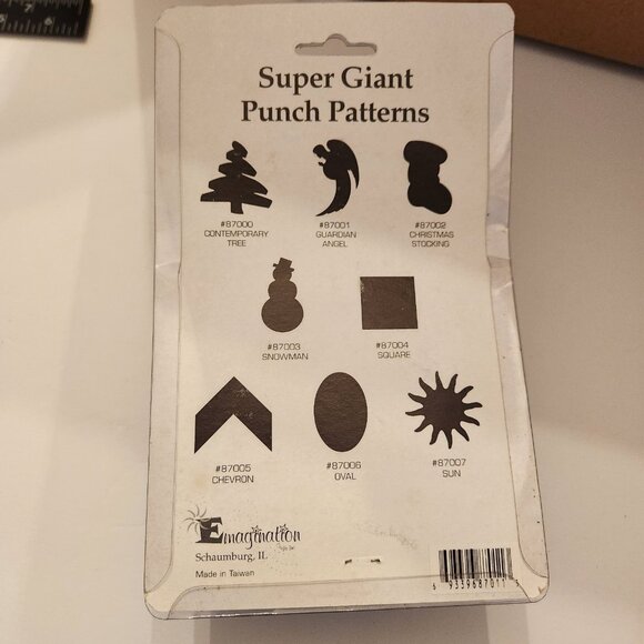 Whale Super Giant Hole Punch Emagination paper Scrapbook Craft Shapes - Picture 6 of 6